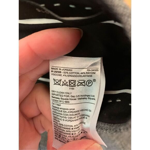 Banana republic dress pants, gray size 0  solan - Picture 4 of 5